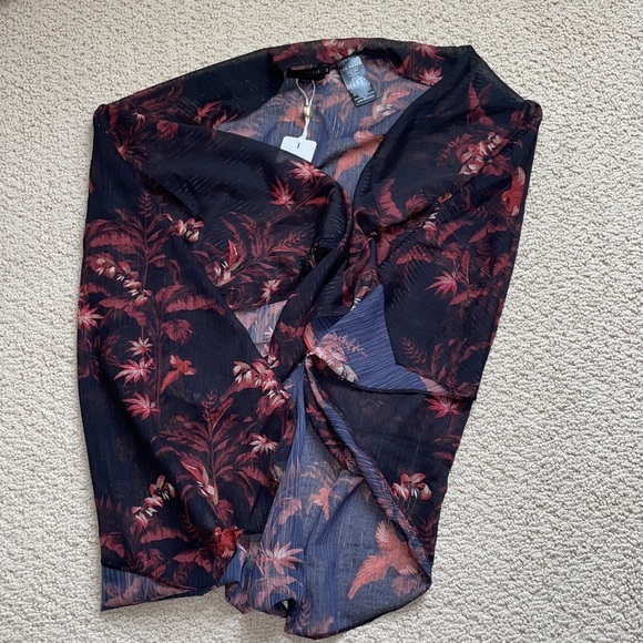 🎉 HP 🎉 TED BAKER Printed Sarong - Picture 4 of 6